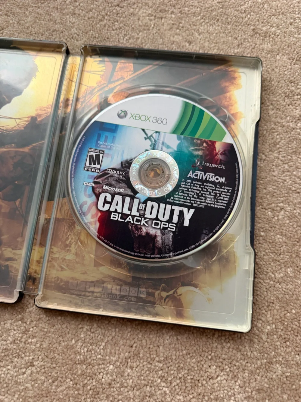 Call of Duty Black Ops-Xbox 360 - Teal Blue Fade